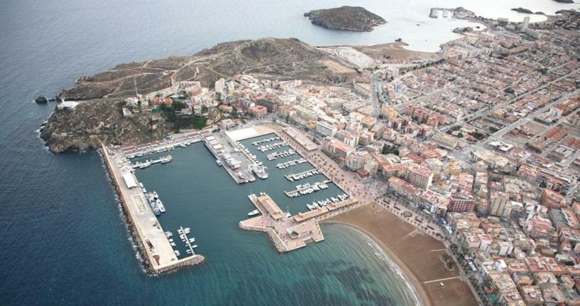 Piso Lujoso Villa Puerto de Mazarron Luaran gambar